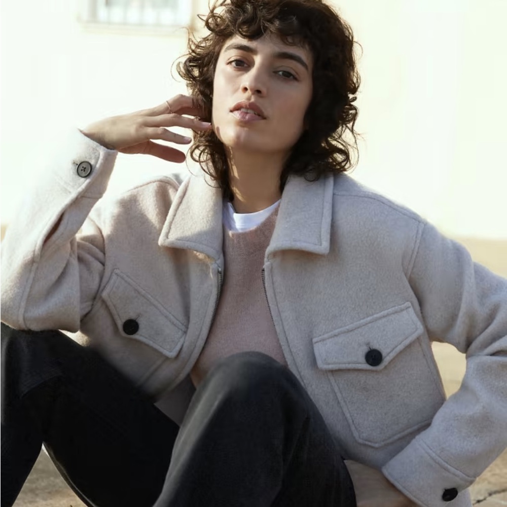 Everlane The Wool Mackinaw Jacket